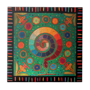 Carreau Spiritueux de serpent de Shaman