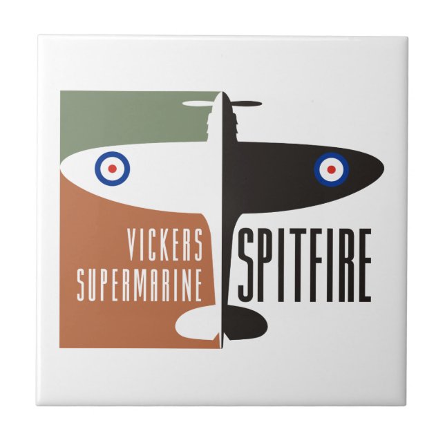 Carreau spitfire de supermarine de vickers (Devant)