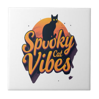 Carreau Spooky Cat Vibes 2