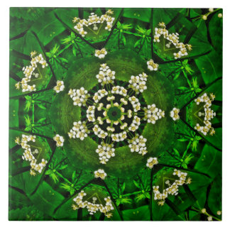 Carreau Spring Flowers Ceramic Tile