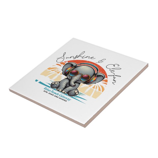 Carreau Spring Sunshine and Ele-fun Retro Beach Getaway (Côté)