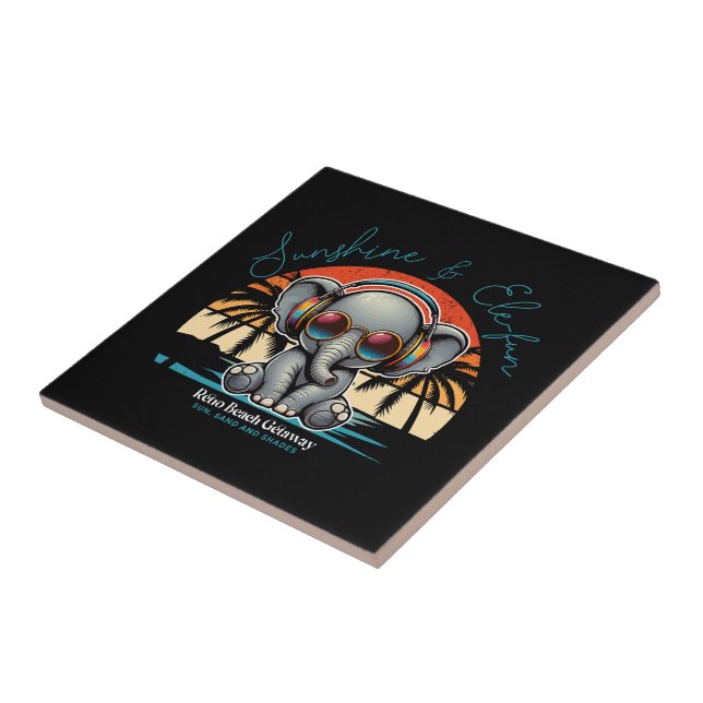 Carreau Spring Sunshine and Ele-fun Retro Beach Getaway (Côté)