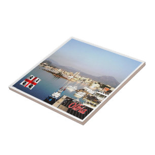 Carreau SRD056 OLBIA, Port, Sardaigne, Italie,