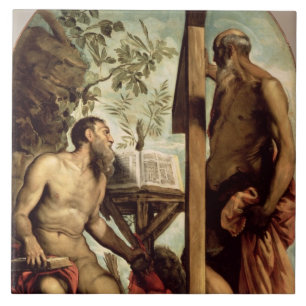 Carreau St Andrew et St Jerome