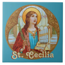 St. Cecilia de Rome (BK 003) Carrelage en céramiqu