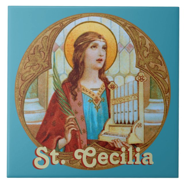 Carreau St. Cecilia de Rome (BK 003) Carrelage en céramiqu (Devant)