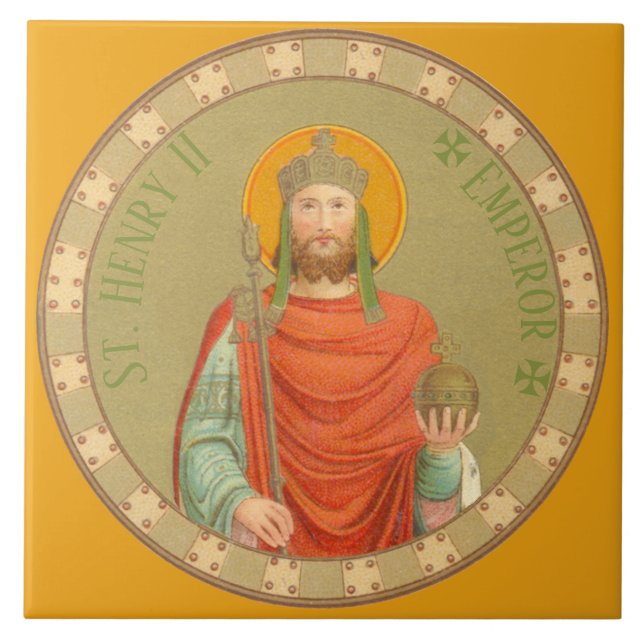 Carreau St. Henry II, Empereur (BBS 10; Style 1) (Devant)