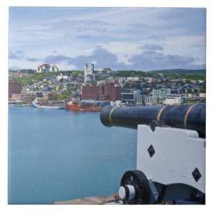 Carreau St. John's, Terre-Neuve, Canada, le front de mer