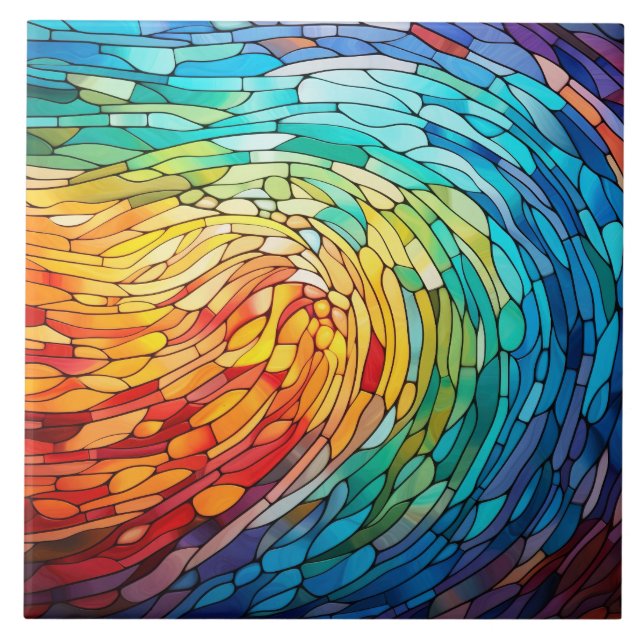 Carreau  Stained Glass  (Devant)