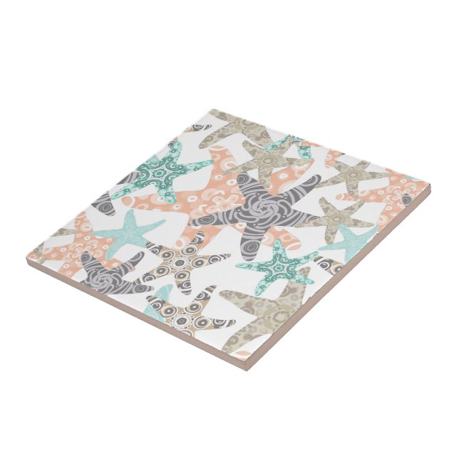 Carreau Starfish Carrelage en céramique Motif sans joint (Côté)
