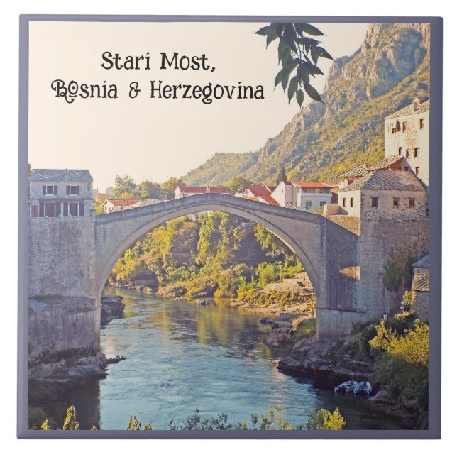 CARREAU STARI LE PLUS PONT, BOSNIE ET HERZÉGOVINE (Devant)