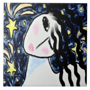 Carreau Stars de tir Peinture numérique Abstraite