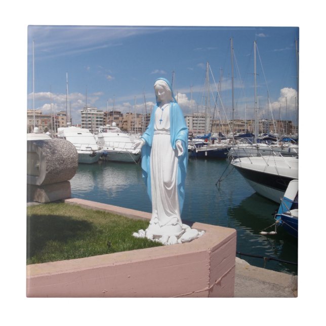 Carreau Statue de Vierge Marie (Devant)