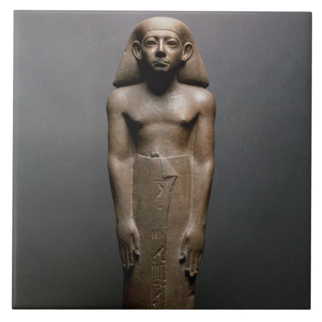Carreau Statuette d'Amenemhatankh, travailleur chez (Devant)
