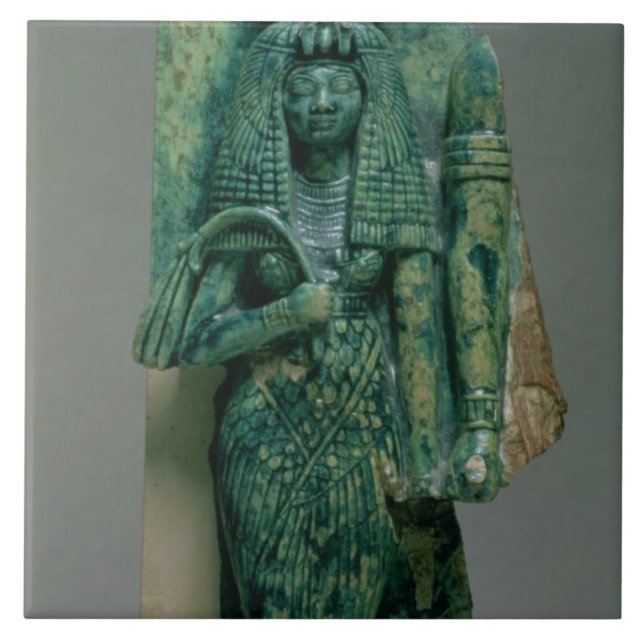 Carreau Statuette de la Reine Tiye, épouse d'Amenophis (Devant)