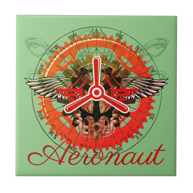 Carreau Steampunk Aeronaut (Devant)