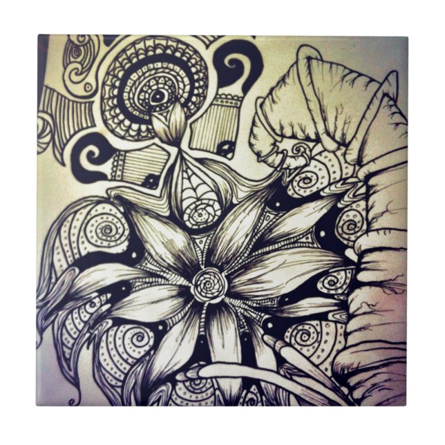 Carreau Style de Bohème (Devant)