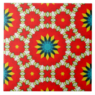 Carreau style italien, carreaux, majolica, citron, impress