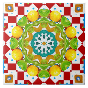 Carreau Style italien, carrelage, majolica Tout-sur-impres