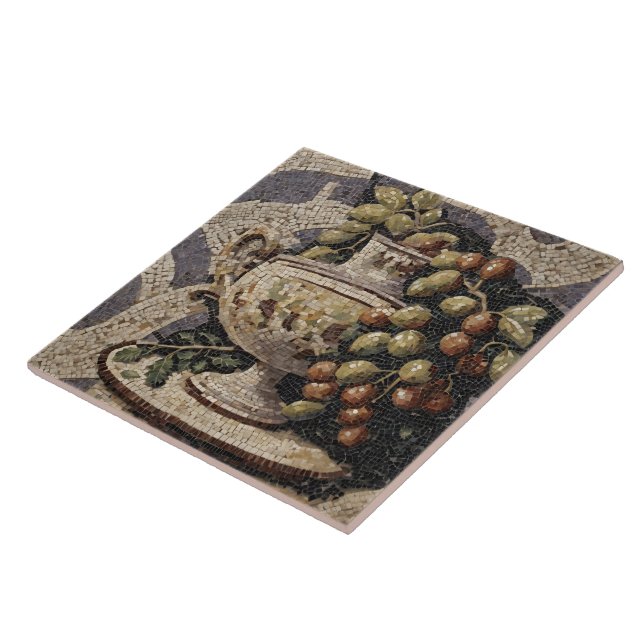 Carreau Style Mosaïque romaine Carrelage céramique (Côté)