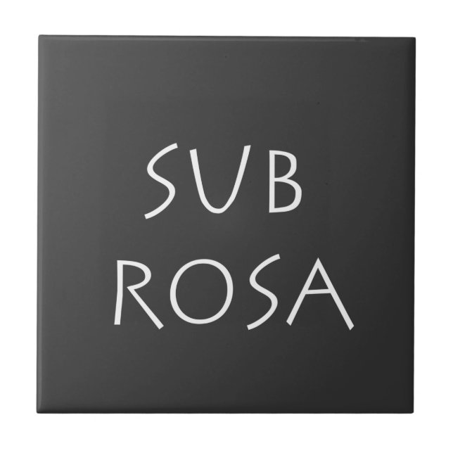 Carreau Sub Rosa (Devant)