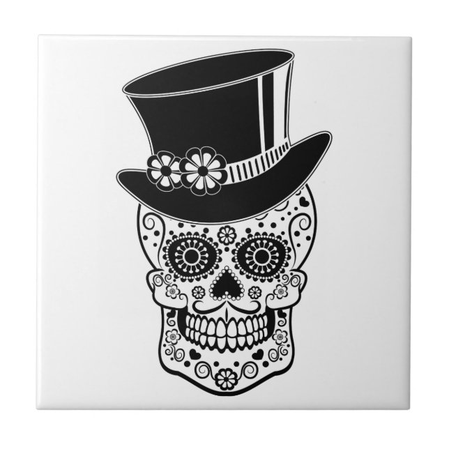 Carreau Sucre Skull-01 de monsieur (Devant)