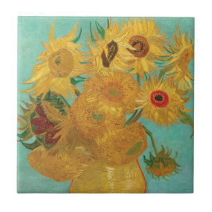 Carreau Sunflowers par Vincent Van Gogh