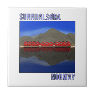 Carreau Sunndalsora Norvège Scandinave
