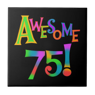 Carreau Super 75 T-shirts et cadeaux d'anniversaire