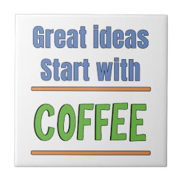 Carreau Super idées commencent avec un sweatshirt Café