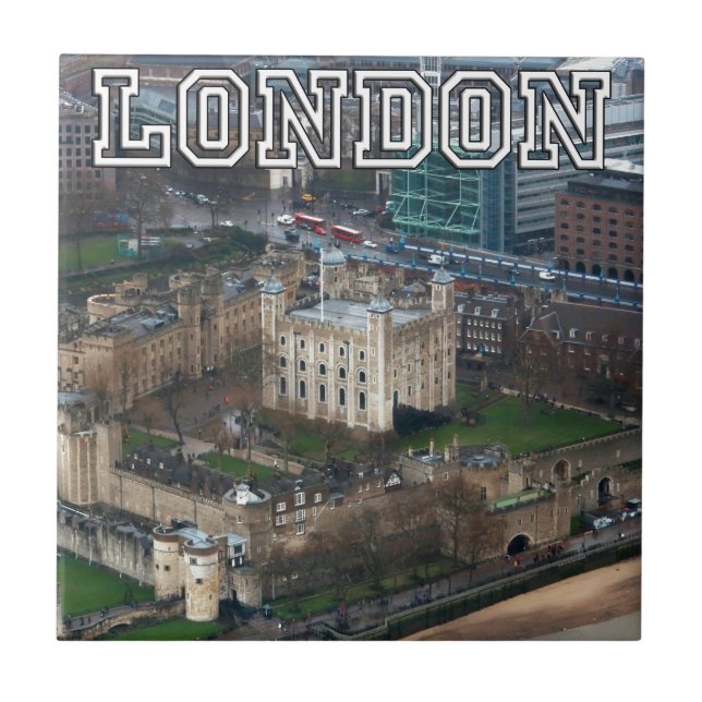 Carreau Superbe ! Tour de Londres Royaume-Uni (Devant)