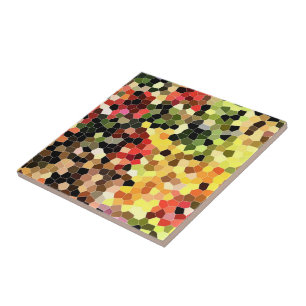 Carreau Sweet coloré Honeycomb Motif Mosaic
