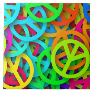 Carreau SYMBOLE DE LA PAIX Motif Super 60 VIBE