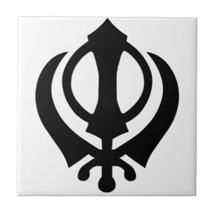 Carreau Symbole de Sikh de Khanda