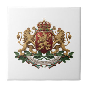 Carreau symbole emblème armoiries blason drapeau pays Bulg