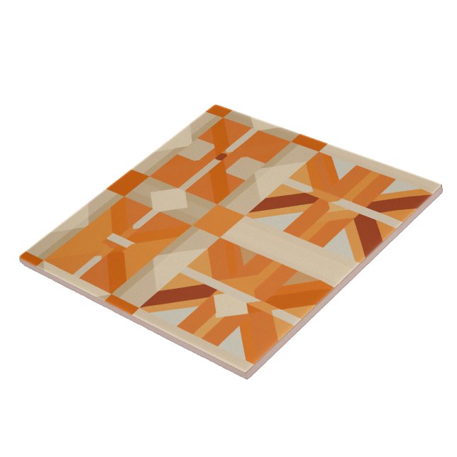 Carreau Symphonie Apricot Radiant Reverie (Côté)