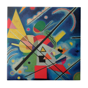 Carreau Tableau bleu par Carrelage Wassily Kandinsky