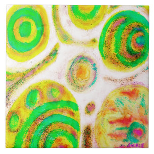 Carreau Tableau numérique Abstrait original