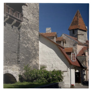 Carreau Tallin, Estonie. Tallin est en quelque sorte une