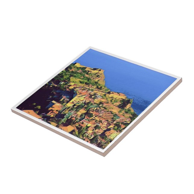 Carreau TAORMINE - Sicile - (Côté)