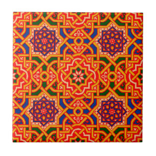 Carreau Tapis coloré d'époque