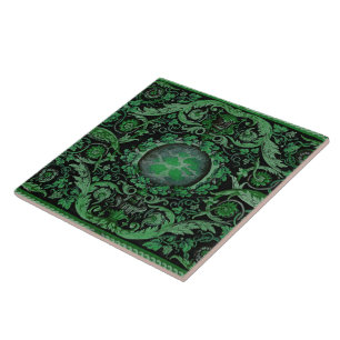 Carreau Tapis de savonnerie 1 (vert)