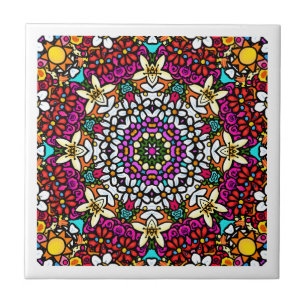 Carreau Tapisserie Groovy Heavenly Flower Power