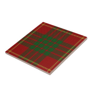 Carreau Tartan écossais d'expressions de Cameron de clan