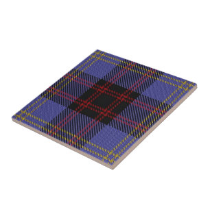 Carreau Tartan écossais d'expressions de Rutherford de