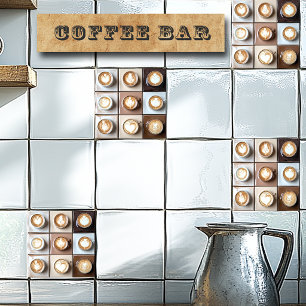Carreau Tasses de Cappuccino
