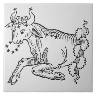 Carreau Taureau (Taureau) une illustration du 'poétique