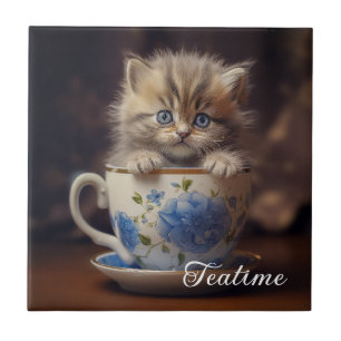Carreau Teatime Kitten
