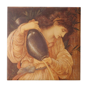 Carreau Temperantia par Sir Edward Coley Burne-Jones
