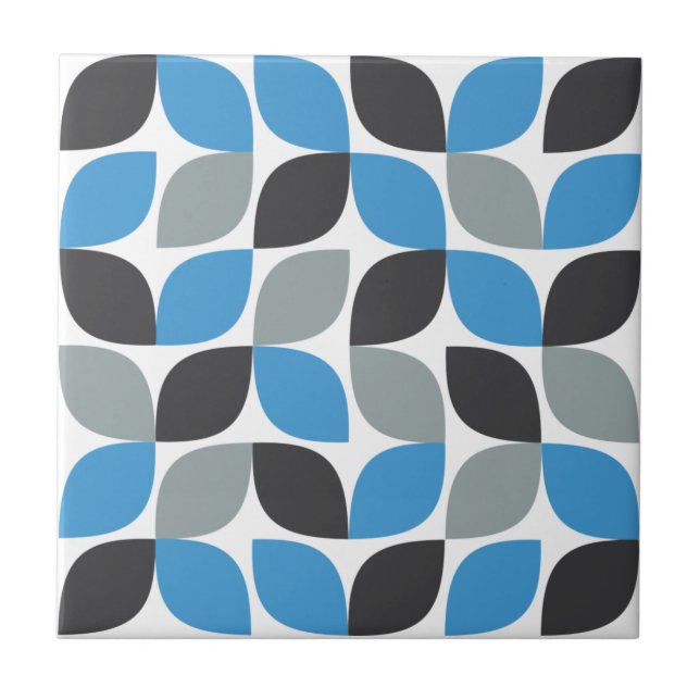Carreau Tendance, ludique, cool feuille motif abstraction (Devant)